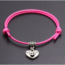 WowMan Jewelry WM1031 Hot Pink Heart